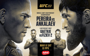 UFC 313 Алекс Перейра — Магомед Анкалаев (9.03.2025)